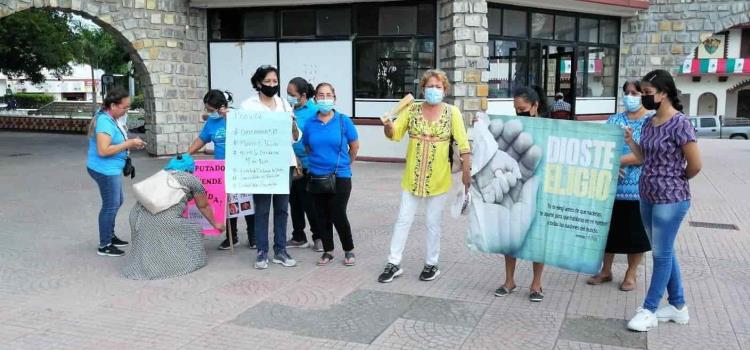 Protestaron contra el aborto en Valles