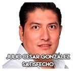 Julio Cesar González García………. Satisfecho