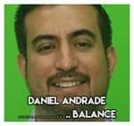 Daniel Andrade…………….. Balance