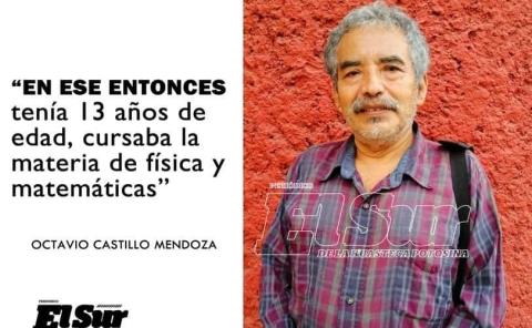 Octavio Castillo... el sobreviviente de 'la matanza en Tlatelolco'
