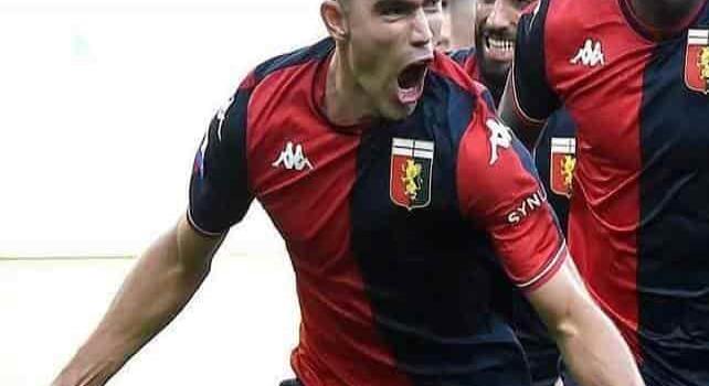 Johan Vásquez debutó con Genoa e hizo gol