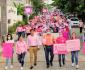 Celebraron la lucha vs. cáncer de mama