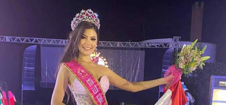 Ximena Cabrera ganó Miss Teen Global Beauty Internacional 2021