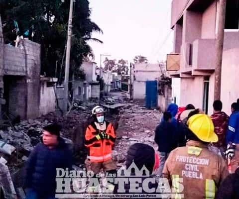 Explosión en Puebla deja un muerto