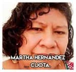 Martha Hernández……………. Cuota
