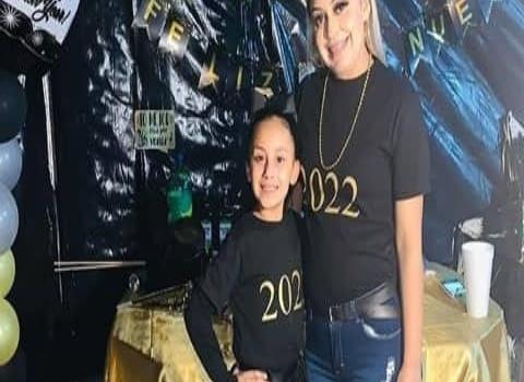 Iniciaron año 2022 Celina y su hija