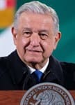 AM López Obrador … Le ganan. 