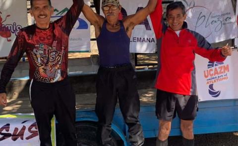 Triunfan atletas de Bigos Runners en Rioverde
