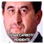 César Cavrioto…………………. Pendiente