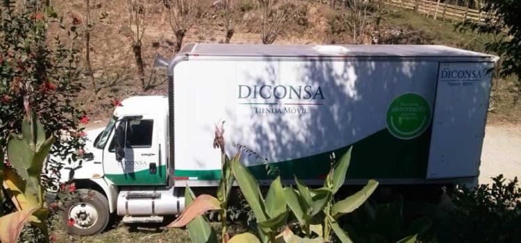 Hacen comunidades negocio con Diconsa