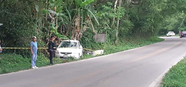 Fallece un motociclista tras choque en Matlapa