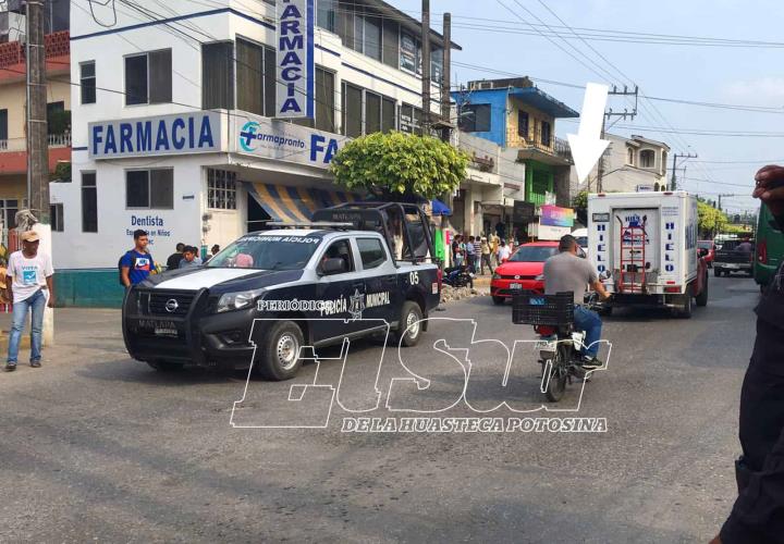 Alistan policías protesta contra alcalde de Matlapa