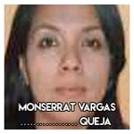 Monserrat Vargas………………… Queja 