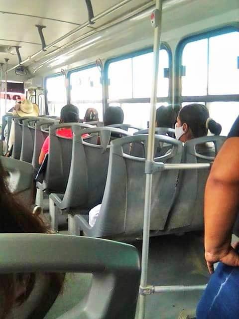 Obligatorio cubrebocas en autobuses urbanos