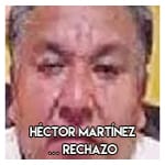 Héctor Martínez……………………… Rechazo