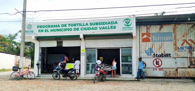 Tortillería subsidiada a la Avenida Universidad