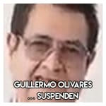 Guillermo Olivares………………. Suspenden