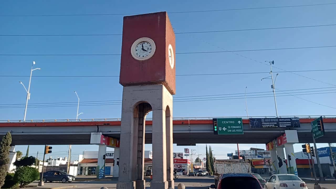 Inservible reloj de bulevar de RV