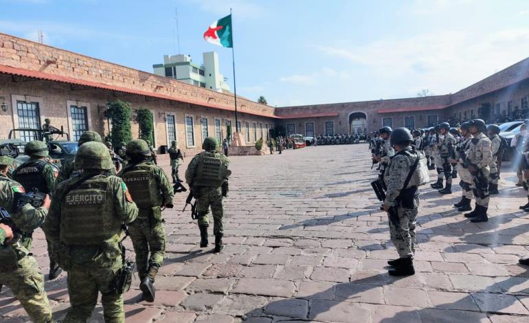 Cuatrocientos efectivos Sedena y Guardia Nacional se despliegan en SLP