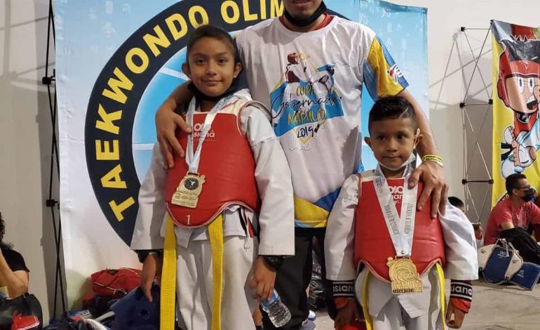 Taekwondoínes medalla de oro