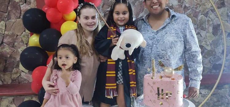 Fiesta de “Harry Potter” disfrutó Mika Flores