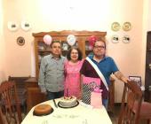 Cumpleaños en familia  pasó Altagracia Rocha