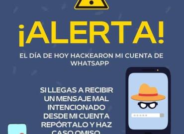 Hackearon WhatsApp  de alcaldesa Mireya V.