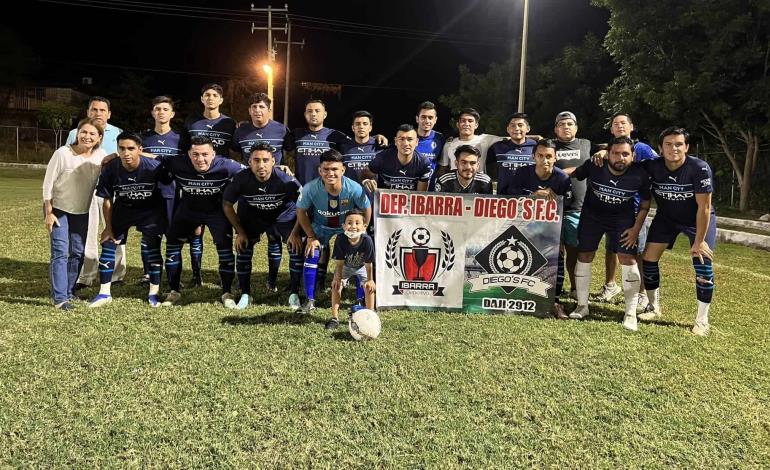 Deportivo "Ibarra-Diego´s FC" nuevo campeón en El Carmen