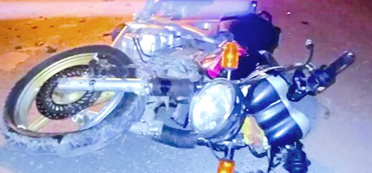 Motociclista grave tras sufrir accidente