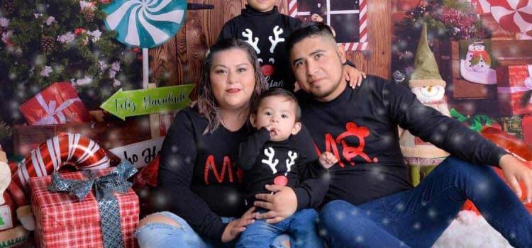 Feliz navidad pasó la familia Hernández