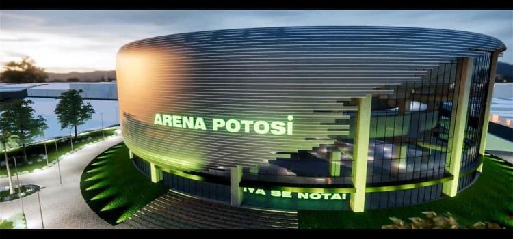 Presentaron modelo de la Arena Potosí
