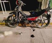MOTOCICLISTA GRAVE EN DURO ACCIDENTE   