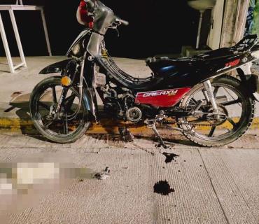 Otro motociclista  murió en accidente