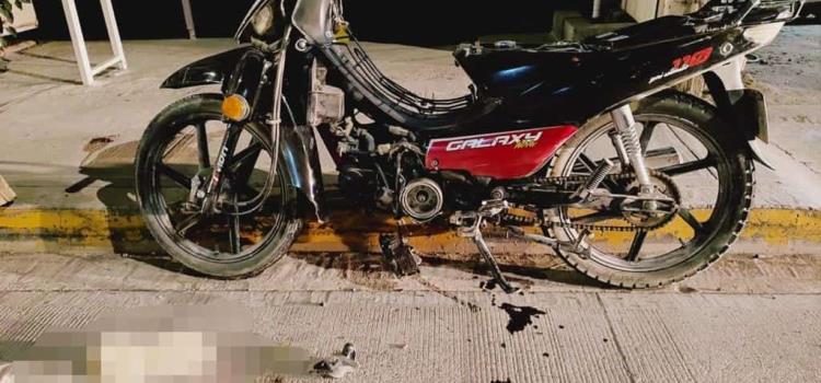 Otro motociclista  murió en accidente