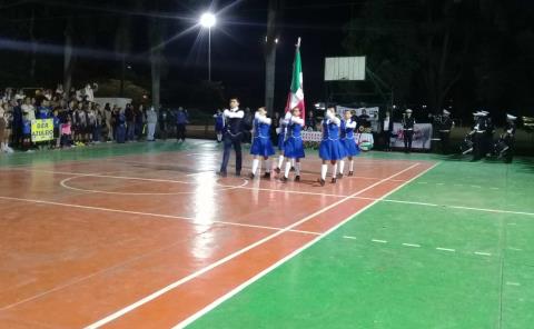 Colorida inauguración del Voleibol Municipal