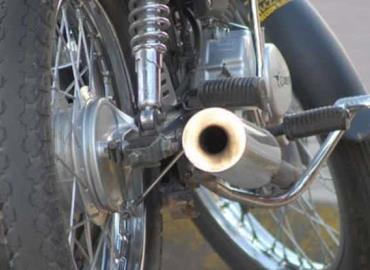 Sanciones a motociclistas que generen exceso de ruido 