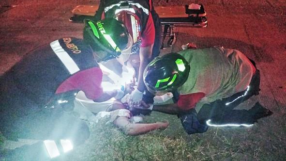 Murió motociclista que se accidentó en Romantla