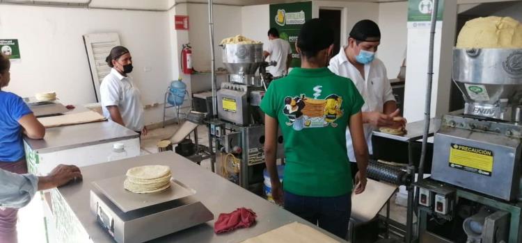 Tortillería subsidiada a la colonia "Solidaridad"