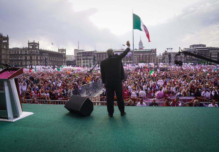 Política de atención al pueblo, resultados positivos en México: AMLO