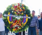 Autoridades conmemoraron natalicio de Benito Juárez García en Huejutla