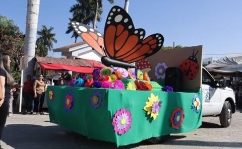 Realizaron emotivo festival de primavera en San Felipe