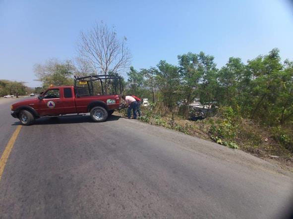 Mujer que viajaba en cuatrimoto cayó al barranco en Cerro Azul