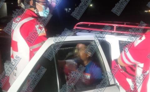 Tras agredir a dos jóvenes detienen a sujeto en Tantoyuca