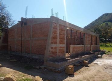 Avanza construcción del Telebachillerato en Cuamontax