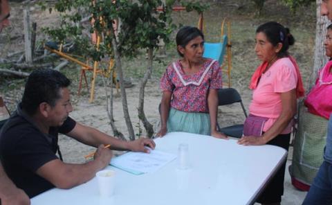 Alcalde brinda atención ciudadana hasta las localidades de Huautla