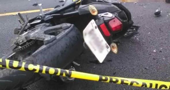 Motociclista murió en fatal accidente en Actopan