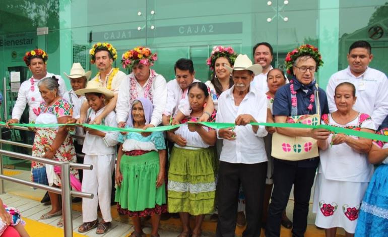 Inauguraron Banco del Bienestar en Santa Cruz