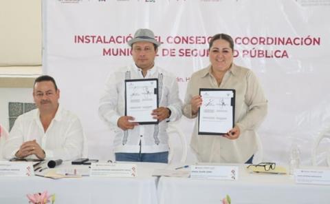 Instalaron el Consejo de Seguridad Pública en San Felipe