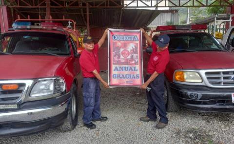 Esperan Bomberos buenos resultados en colecta 
