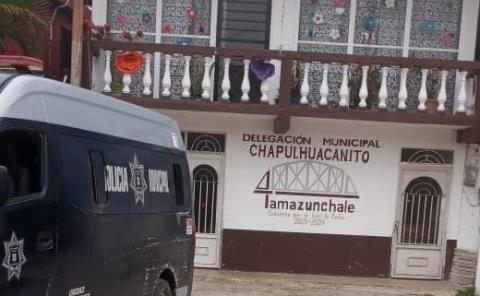 Vigilancia permanente en Chapulhuacanito
